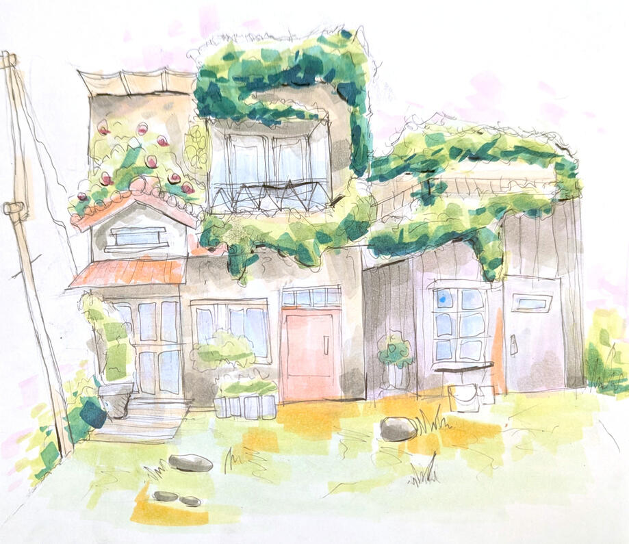 Overgrown Buildings